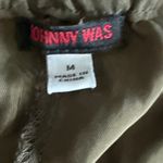 Johnny Was  Silky Alice Jogger Trousers Olive Green‎ Size Medium Photo 7
