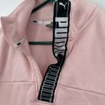 Puma Size XL Jacket Pink Cropped Long Sleeve Pullover Outerwear Casual Preppy Photo 2
