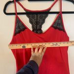 Linea Donatella  red Racer back tank size M‎ Photo 3