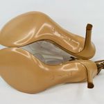 Gianvito Rossi Plexi PVC Leather Thong Heel Wraparound Sandals Size EU 36.5 Photo 6