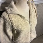 OFFLINE by Aerie Sherpa Full‎ Zip Up Hoodie Sweatshirt Women's S/P Cream Comfy Photo 1
