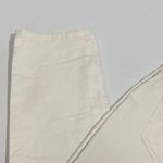 Van Heusen  Stretch Pull On White Denim Cropped Ankle Jean Photo 1