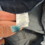 LOGO By Lori Goldstein  Velvet Patch Embellished Mid Rise Jeans Photo 9