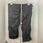 Ralph Lauren VTG Polo Ralph Lauren Black Cargo capri Pants size 8 Photo 6