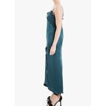 Max Studio NWT  Spaghetti Strap Body Con Satin Dress Purple Size Small Photo 4