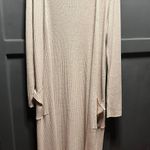 Long Cardigan Tan Size M Photo 0