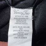 Vanity Fair Vintage Lingerie Black Nylon Half Slip Size Medium USA Made Photo 2