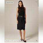 J.Crew  Knee-length sheath skirt Peach Petal Photo 1