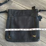 Brand new black leather crossbody messenger bag from africa Photo 8