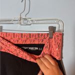 Vintage PINK by victoria’s secret size M black capris with pink band & dog logo Size M Photo 2