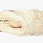 Dearfoams Astrid Crossband Slides Creme Brulee size XL Photo 2