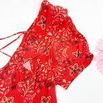 Spell & The Gypsy Collective Celestial Play Dress Red Mini Photo 7