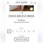 Joy Cioci Emma Boucle tweed dress 0 Pink Photo 2