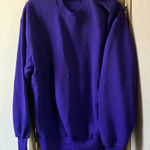 Jerzees FINAL MARKDOWN  Rich Purple sweatshirt large Photo 0