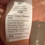 J.Crew Ribbed Hot Pink Triangle Bikini Swim Top Sz 3X NEW Photo 5