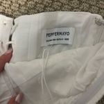 Peppermayo  White Strapless Dress Photo 2