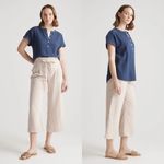 Quince | 100% Organic Cotton Gauze Roll Sleeve Shirt Photo 1