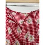 My Michelle  Vintage Cottagecore Plaid Daisy Midi Skirt 13 Photo 8