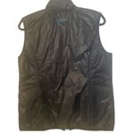 Nation U.S.A Puffer Vest Black Thinsulate Packable Hiking Nylon Sz Med Photo 1