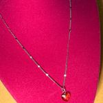 Pastel Yellow Crystal Heart Bling Beaded Necklace Photo 16