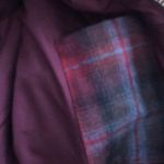 Pendleton  Burgundy Fuzzy Furry Zip Jacket Medium Photo 9