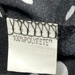 Princess Polly  Black White Polka Dots Ruffle Sleeveless Mini Wrap Dress Size 8 Photo 4