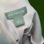 Ann Taylor Vintage Y2K Sz 6 Chiffon Floral Flowy Slip Dress 100% Silk Romantic Photo 3