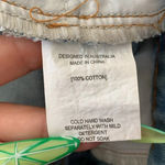 Oh Polly  Distressed Blue Denim Shorts Size 6 Photo 3