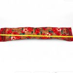 Oscar de la Renta VINTAGE  Scarf silk red and brown Photo 7