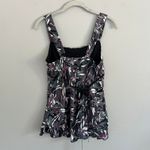 Amy Byer Y2K PURPLE AND GREY A. BYER BUSTIER SATIN TANK‎ TOP Photo 4