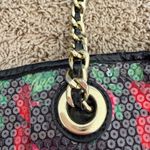 Betsey Johnson  Sequined Roses Purse Shoulder Bag Romantic Whimsical Flirty Fun Photo 5