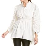 Beulah  Pearl/Rhinestone Long Sleeve Blouse Photo 2