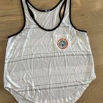 Rip Curl Women’s Sleeveless Pocket Ringer White Black Tank Top Size Medium Photo 6