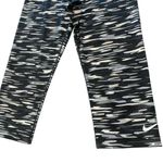 Nike Women's  Pro black white Haze Compression Fit Capri Leggings Photo 3