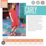 LuLaRoe Good condition red & blue‎ baseball tee-  Carly dress size XXS Photo 1