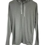 Nike Grey Wool Blend Athletic Long Sleeve Top Photo 0