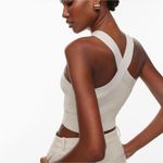 Babaton Criss Cross Sculpt Knit Aritzia Cropped Tank Top‎ Size XS Photo 1