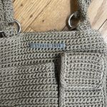 Studio 1010 Beige Crochet Knit Shoulder Bag Tan Photo 1