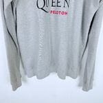 Peloton x Queen Graphic Pullover Sweatshirt Gray Crewneck Unisex Large L Photo 10