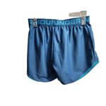 Under Armour  Shorts Womens Size Small Blue Athletic Elastic Waistband Logo Sport Photo 1