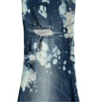 joe's jeans Joe’s Phoebe Distressed Flare Bleached Blue Jeans Size 28 True Y2K Edgy Handmade Photo 2