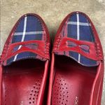 Bass x Rachael Antonoff Wendybird Plaid Loafers in red
Size: 8 1/2 Red Size 8.5 Photo 5