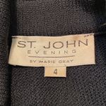 St. John Evening Black Double Breasted Knit Sweater Photo 7