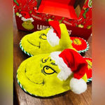 Women’s The Grinch sleepers size 5/6 Soft to walk Photo 1