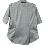 Ralph Lauren NWT  Stretch Slim Fit Teal Striped Oxford Short Sleeve Shirt 14 $148 Photo 1