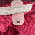 Smartwool  Tabaretta Sweater Dress Tunic Women's Size Medium Red Long Sleeves‎ Photo 6