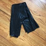 Commando  Black Faux Leather Crop Legging Photo 2