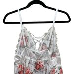 Avidlove Rose Floral Lace Babydoll Chemise Bodysuit Red White Plus Size 14W Photo 3