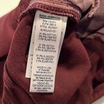 Good American Good legs 0 25 burgundy skinny mid rise cut #292-A pockets zip Photo 10