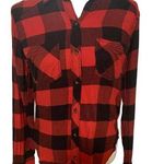 Abercrombie & Fitch | Red Buffalo Check Plaid Button Down Flannel Size Small Photo 0